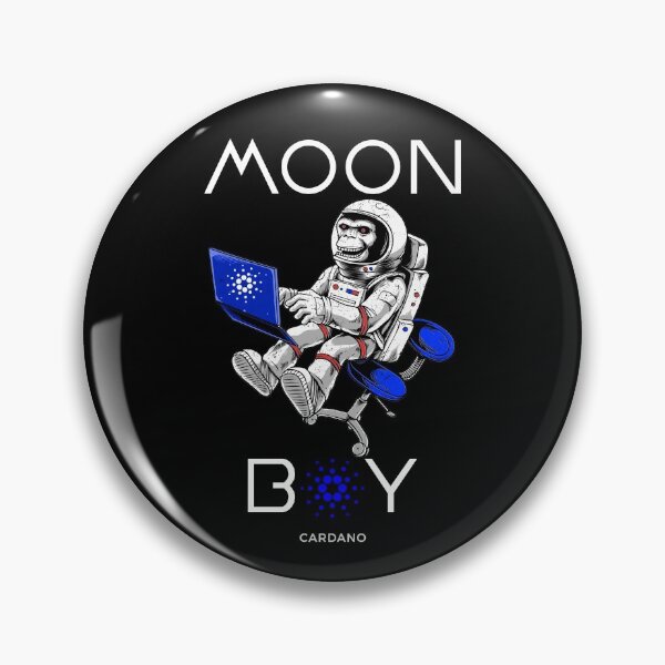 Artikelvorschau, Cardano Crypto Moon Boy entworfen und verkauft von BitcoinBros.