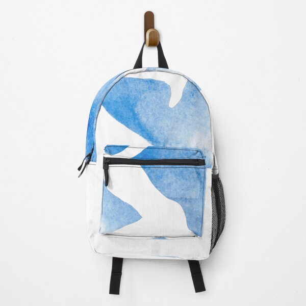 Item preview, Running girl blue watercolor designed and sold by RaquelDeneth.
