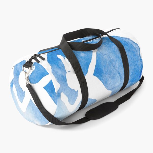 Item preview, Running girl blue watercolor designed and sold by RaquelDeneth.