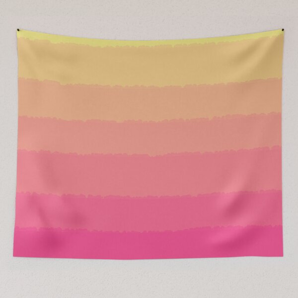 Item preview, Sunset gradient- pink to yellow gradient ombré  designed and sold by Tanuja  Sharma.