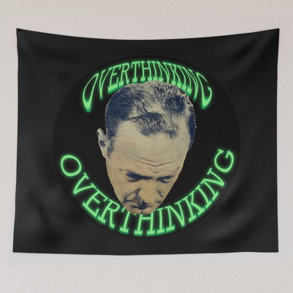 Item preview, Overthinker | Retro Aesthetics designed and sold by spinolator.
