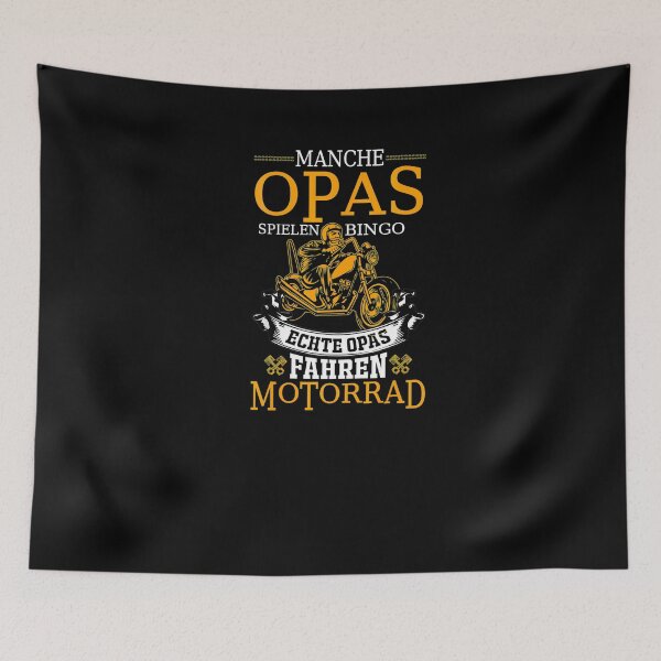 Item preview, Herren Manche Opas spielen Bingo echte Opas fahren Motorra designed and sold by Bosceeday.