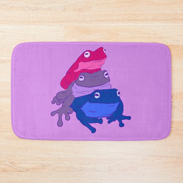 Item preview, Bisexual Pride Frog Stack designed and sold by Josie Richey.