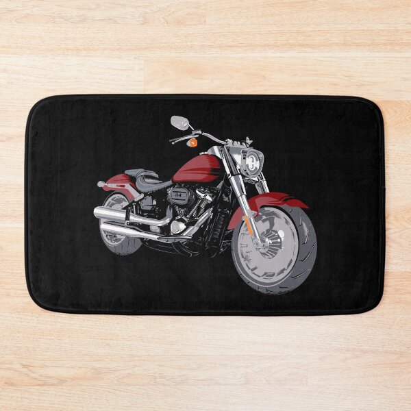 Item preview, HD Fat Boy Motorcycle 2020, Red designed and sold by YourIllusion.