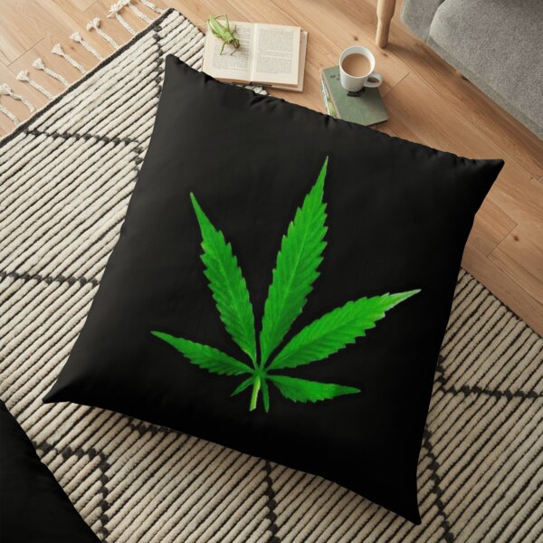 Rich Leaf Floor Pillow
