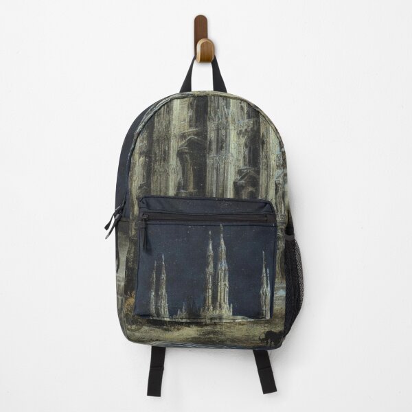 Item preview, Notturno di Piazza del Duomo a Milano, by Angelo Inganni designed and sold by JustContemplate.