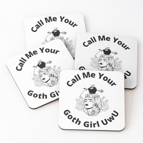 Item preview,   Call Me Your Goth Girl UwU | Cute, Kawaii, Goth Design  designed and sold by LemonDemonzzz.