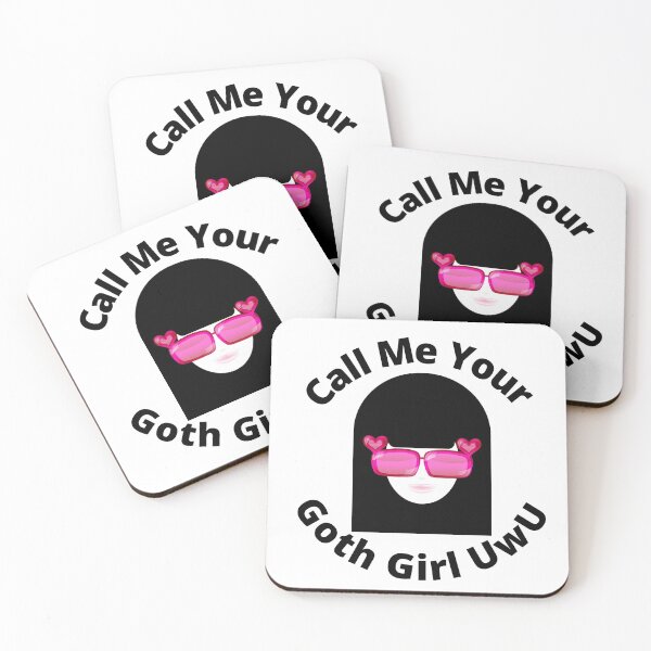 Artikelvorschau, Nenn mich dein Gothic-Mädchen UwU | Niedlich, Kawaii, Gothic-Design entworfen und verkauft von LemonDemonzzz.