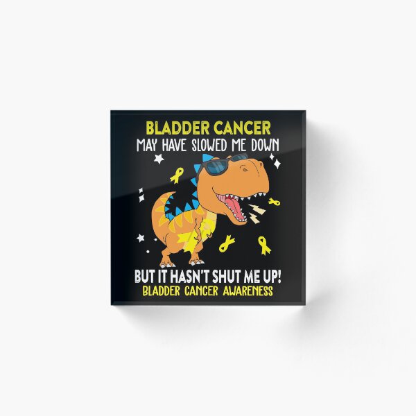 Item preview, Bladder Cancer Awareness Dinosaur Lover Bladder Cancer Warrior Gift designed and sold by Sabfit.