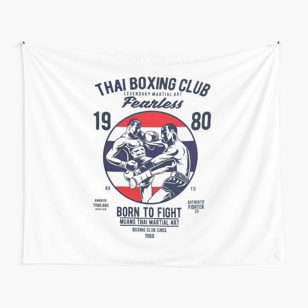 Item preview, Thai Boxing Club Muay Thailand Kickboxing Martial Art designed and sold by screenworks.