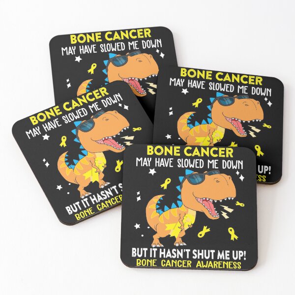 Item preview, Bone Cancer Awareness Dinosaur Lover Bone Cancer Warrior Gift designed and sold by Sabfit.
