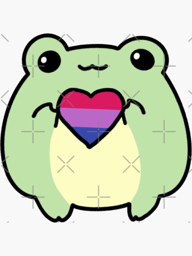 Pride Frogs Bisexual Flag Sticker For Sale By Goetzrae Redbubble