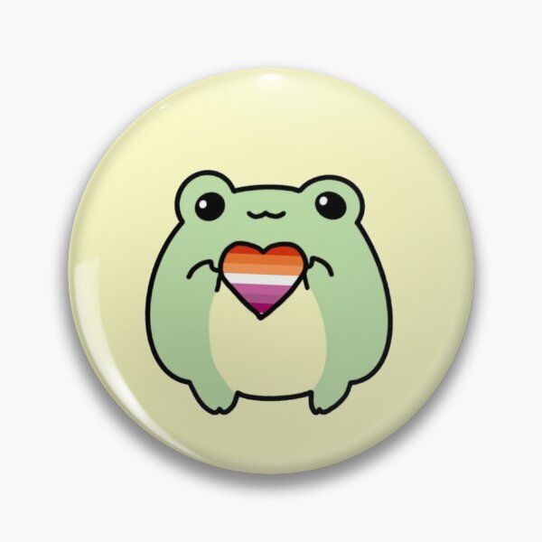 Item preview, Pride Frogs: Lesbian Flag designed and sold by Things by Rae.