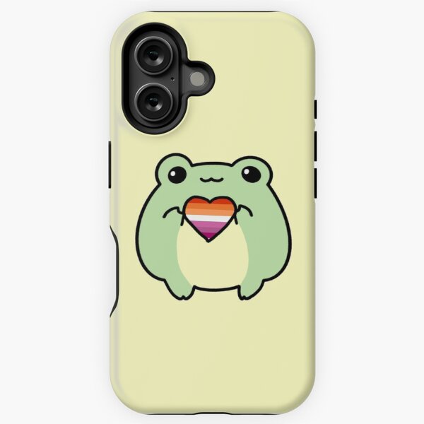 Item preview, Pride Frogs: Lesbian Flag designed and sold by Em and Rae Designs.