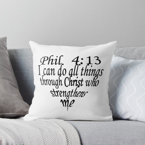Item preview, PHILIPPIANS 4:13 - LOVE HEART designed and sold by Calgacus.
