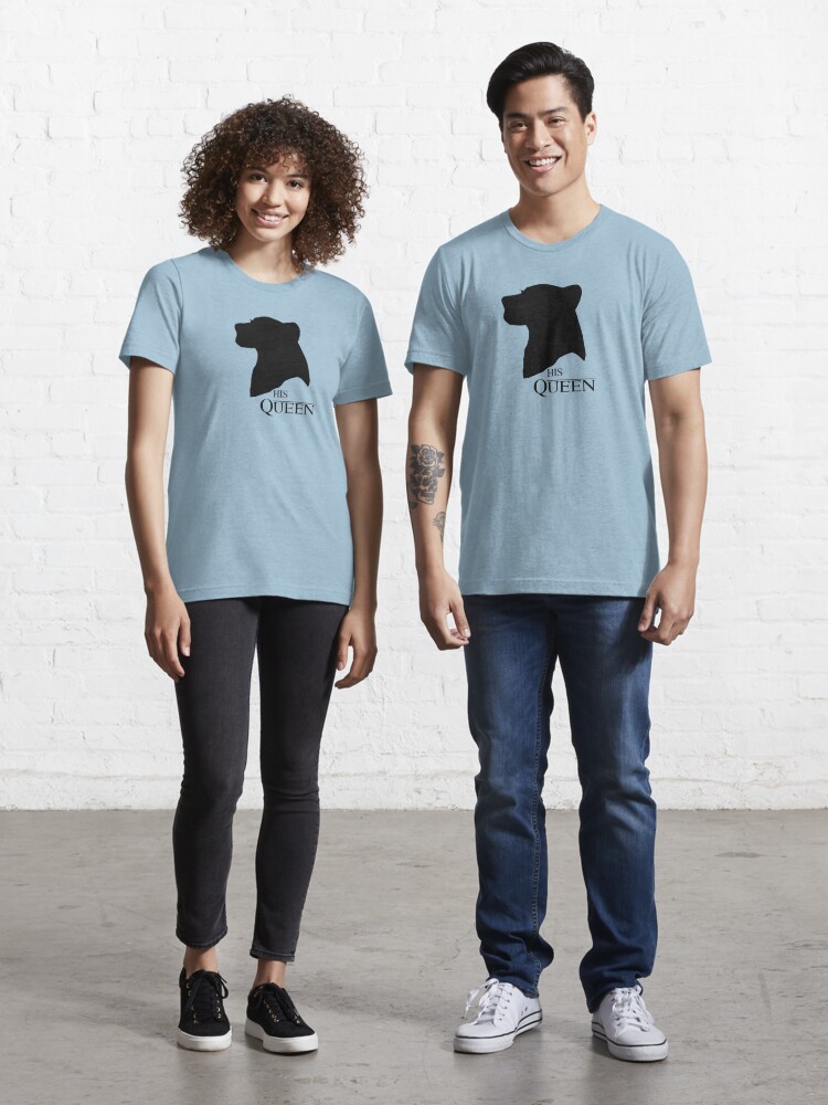 The Queen The King Lion T-shirts a Combinar para Casal