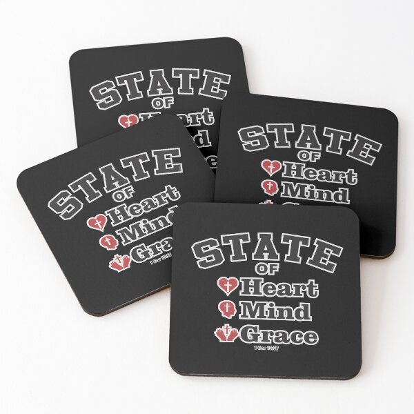 Item preview, STATE OF HEART MIND GRACE Bible Christian Inspired Design designed and sold by ej-sulu.