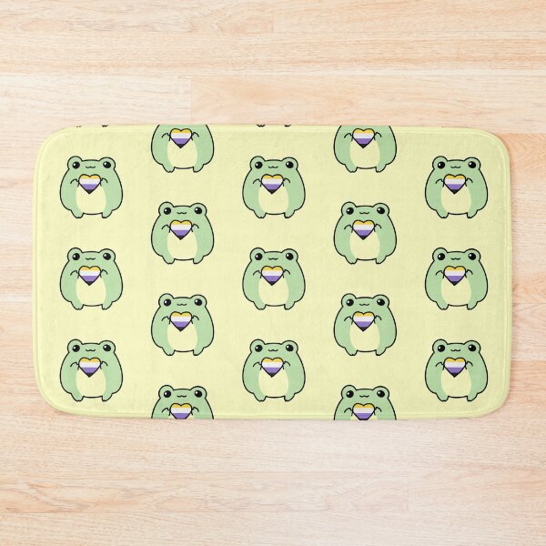 Item preview, Pride Frogs: Non-Binary Flag designed and sold by Things by Rae.