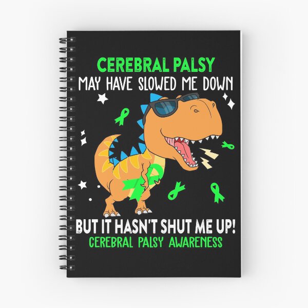 Item preview, Cerebral Palsy Awareness Dinosaur Lover Cerebral Palsy Warrior Gift designed and sold by Sabfit.