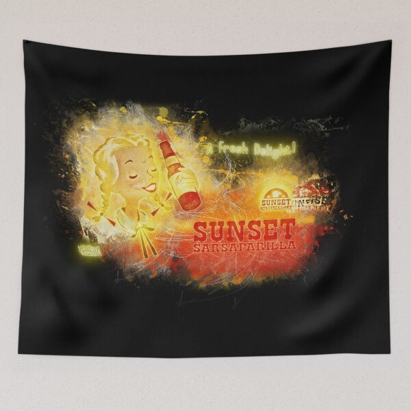 Item preview, sunset sarsaparilla grunge glow designed and sold by Ratch2929.