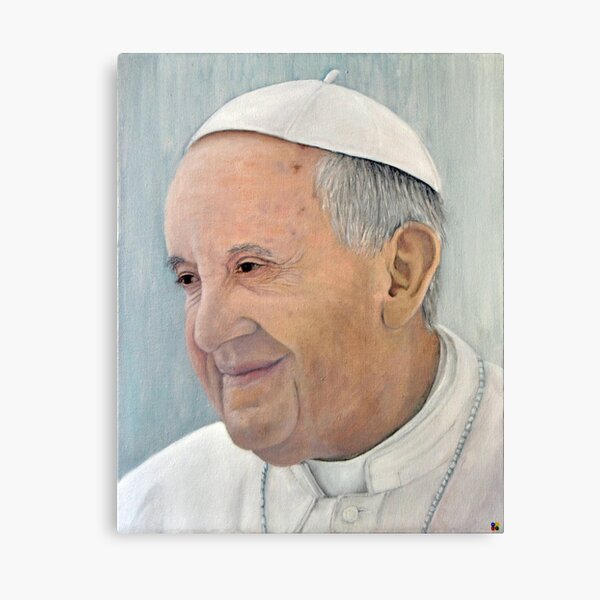 POPE FRANCIS Canvas Print
