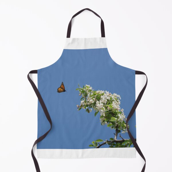 Item preview, monarch and crabapple blossoms II designed and sold by distracted.