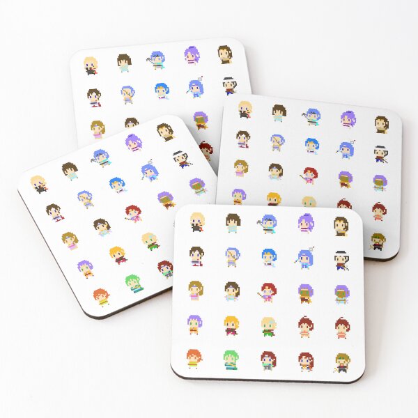 Item preview, 8-bit Pixel ドット絵 Tearring Saga Part 3 of 4 designed and sold by DyanaSM.