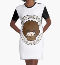 BOB ROSS T-Shirt Kleid