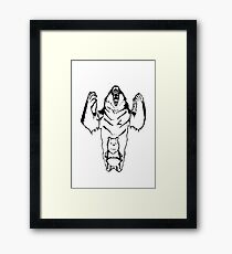 Winnie the Pooh inner Bear Framed Print