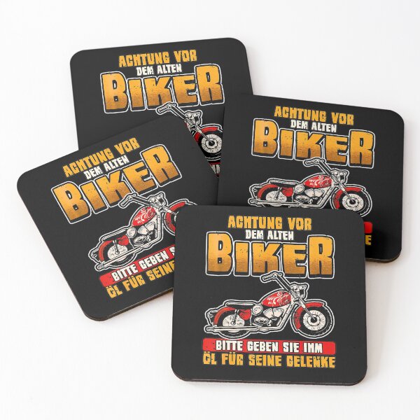 Item preview, Herren Lustige Motorrad - Achtung vor dem alten Biker Opa Rentner  designed and sold by Engizerostore.