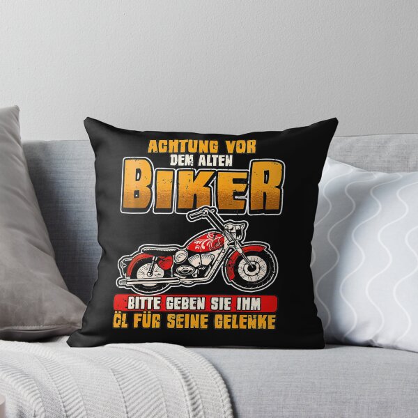 Item preview, Herren Lustige Motorrad - Achtung vor dem alten Biker Opa Rentner  designed and sold by Engizerostore.