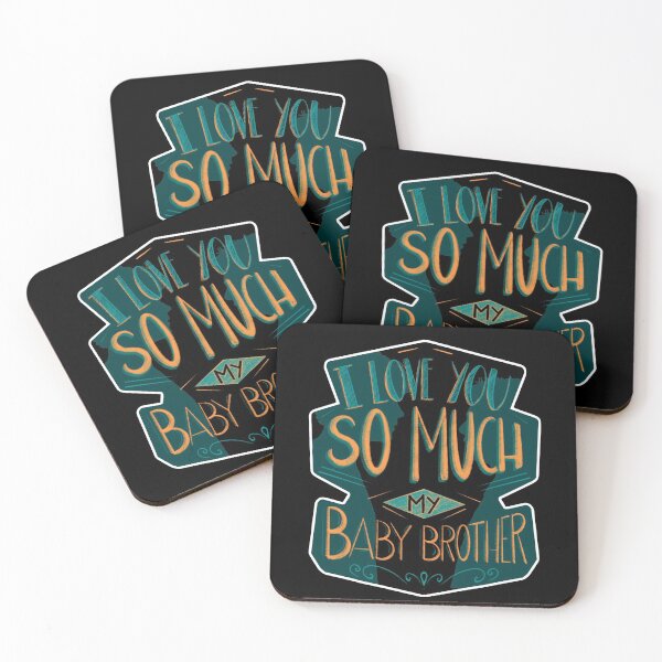 Item preview, Supernatural finale quote Sam and Dean "I Love You so Much my Baby Brother" designed and sold by Dani Salerno.