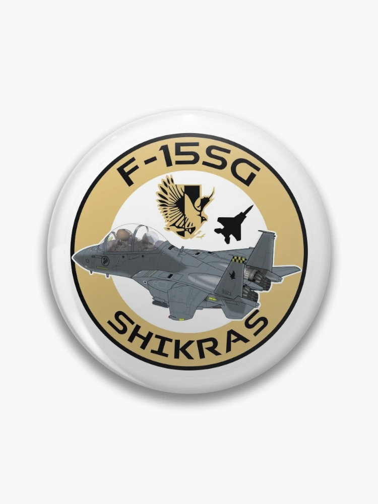 RSAF F-5 & Apacheピンバッジ まとめ シンガポール空軍