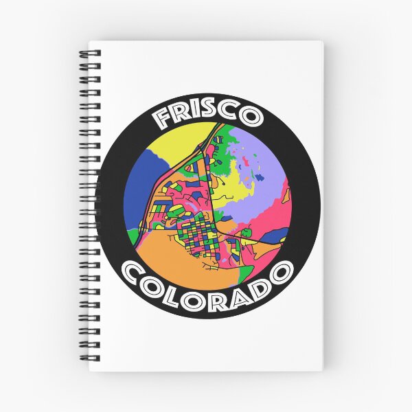 Item preview, Frisco, CO Mapa colorido designed and sold by John Mashburn.