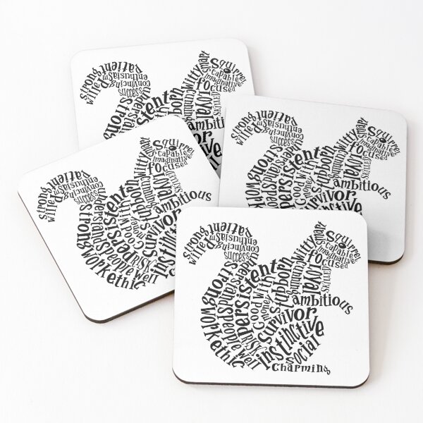Item preview, Black Squirrel Spirit Animal designed and sold by kjeppson.