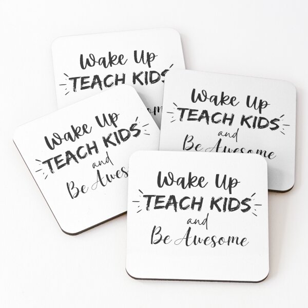 Item preview, Wake Up Teach Kids Be Awesome designed and sold by Zenith-capitis.