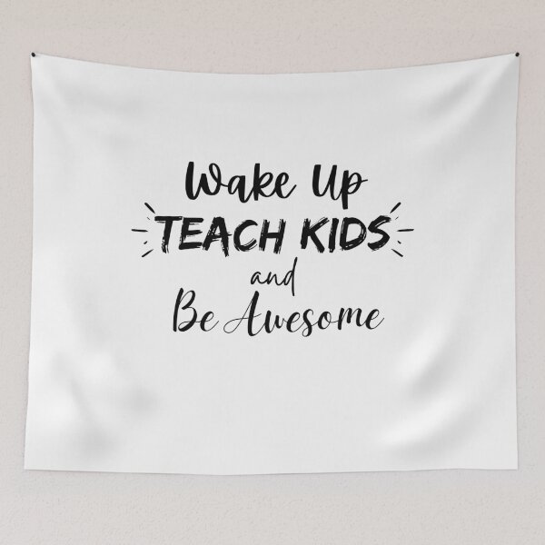 Item preview, Wake Up Teach Kids Be Awesome designed and sold by Zenith-capitis.