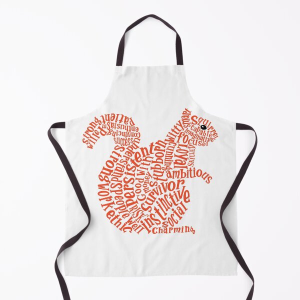 Item preview, Orange Red Squirrel Spirit Animal designed and sold by kjeppson.