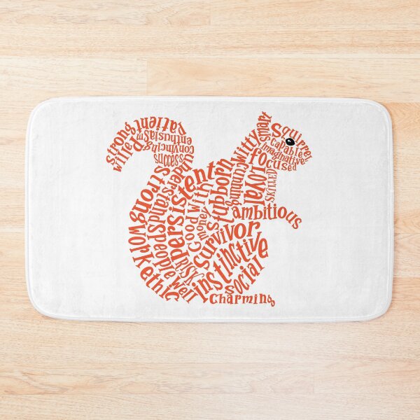 Item preview, Orange Red Squirrel Spirit Animal designed and sold by kjeppson.