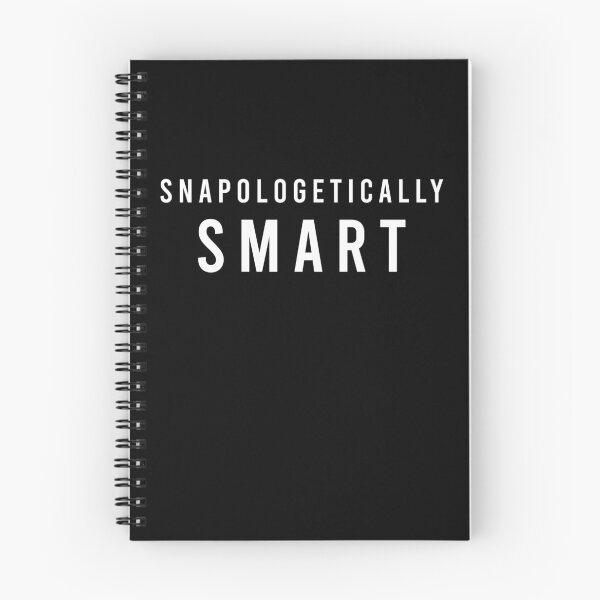 Item preview, snapologetically smart designed and sold by ElsieUnderwood.