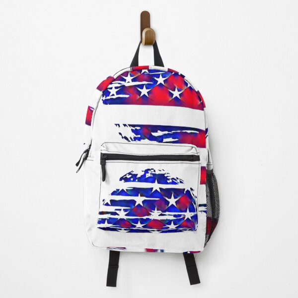 Item preview, Flag Heart (red and blue-striped white) designed and sold by HamiltonmagicTs.