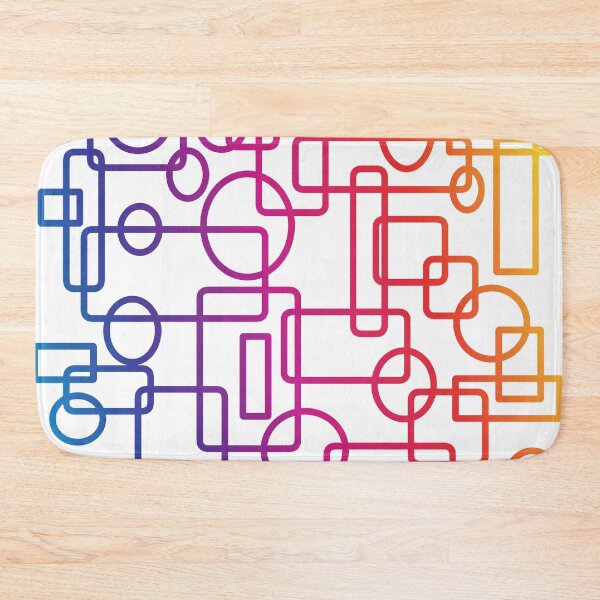 Item preview, GEOMETRIC GRADIENT SHAPES PATTERN-2.0 designed and sold by samArtline.