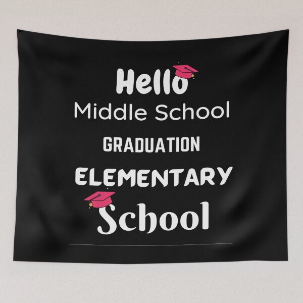 Item preview, Hello The Middle Class Graduation Elementary School designed and sold by chetan786.