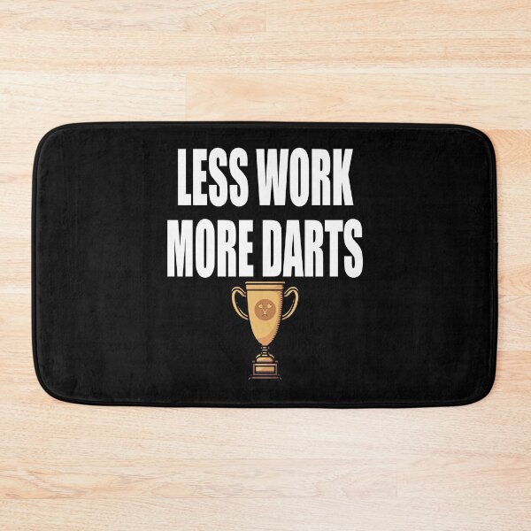 Item preview, Dart Cup Less Work More Darts designed and sold by saulmedia.