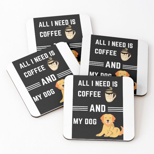 Item preview, All I Need Is Coffee And My Dog designed and sold by Preetydesign.