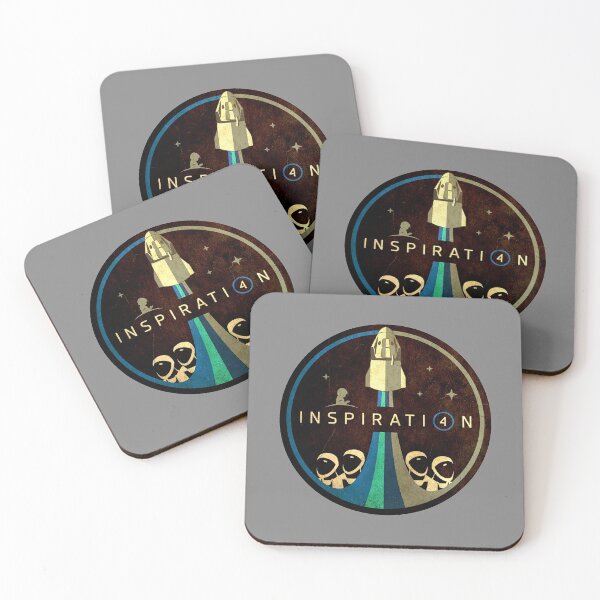 Item preview, Inspiration4 mission patch - vintage look designed and sold by trendistudio.