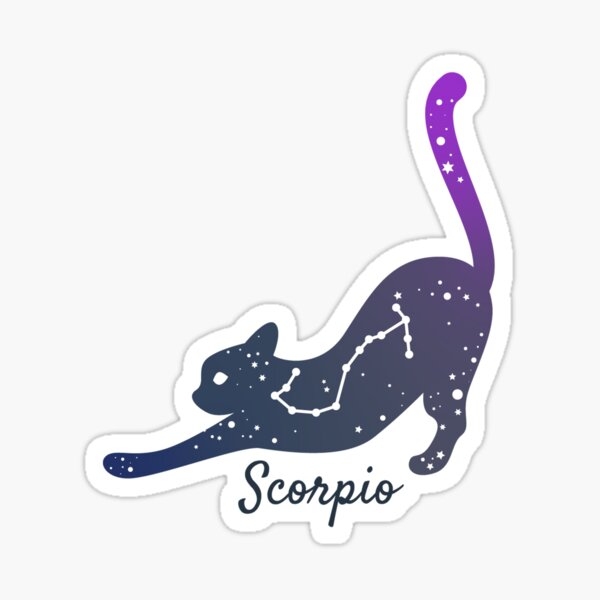 Item preview, Zodiac cat scorpio designed and sold by Astralia.