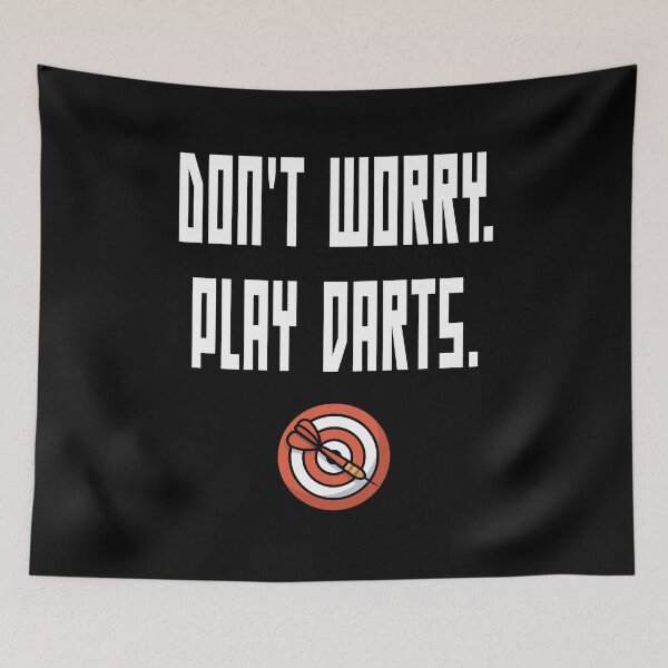 Item preview, Do Not Worry. Play Darts. designed and sold by saulmedia.