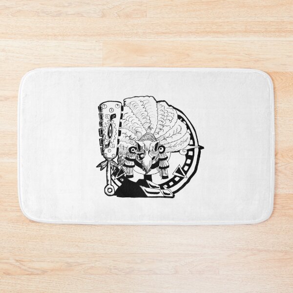 Item preview, Aztec Decorum - Black and White Version designed and sold by KnockoutNiko.