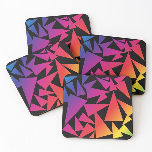 Item preview, GEOMETRIC GRADIENT TRIANGLE PATTERN designed and sold by samArtline.